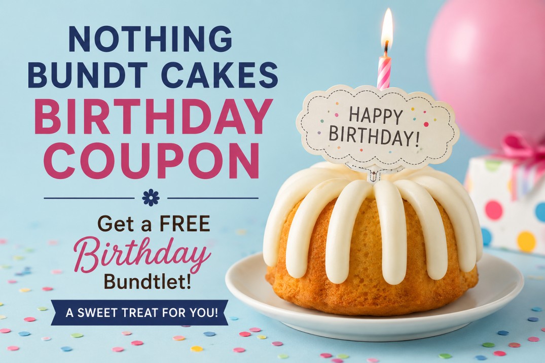 Nothing bundt cake birthday coupon