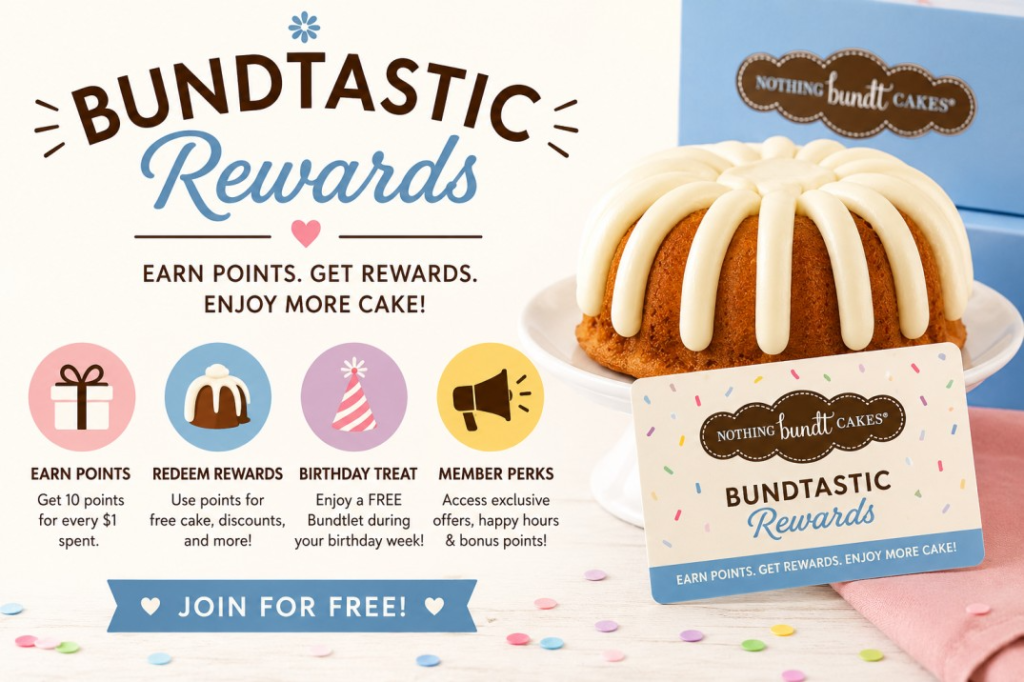 Nothing bundt cake bundtastic rewards